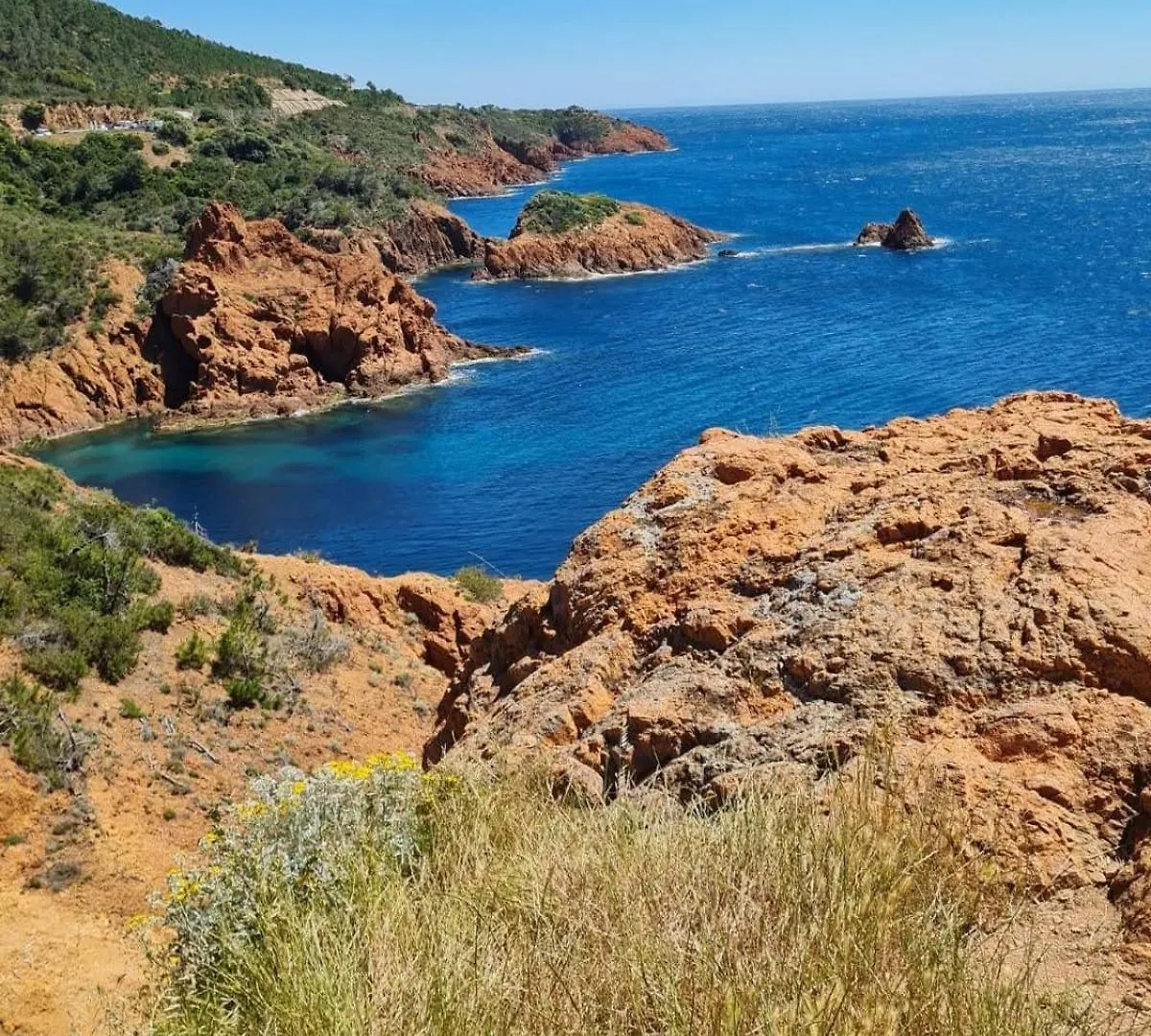 公寓 T2 Vue Mer, Jardin Clos, Village Vacances Cap Esterel St Raphael Saint-Raphaël